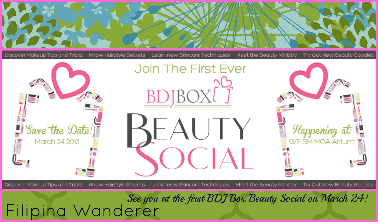 See you at the first BDJ Box Beauty Social on March 24!