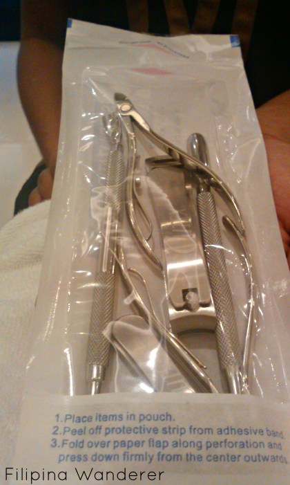 Luxe Aura Sterilized Manicure Tools