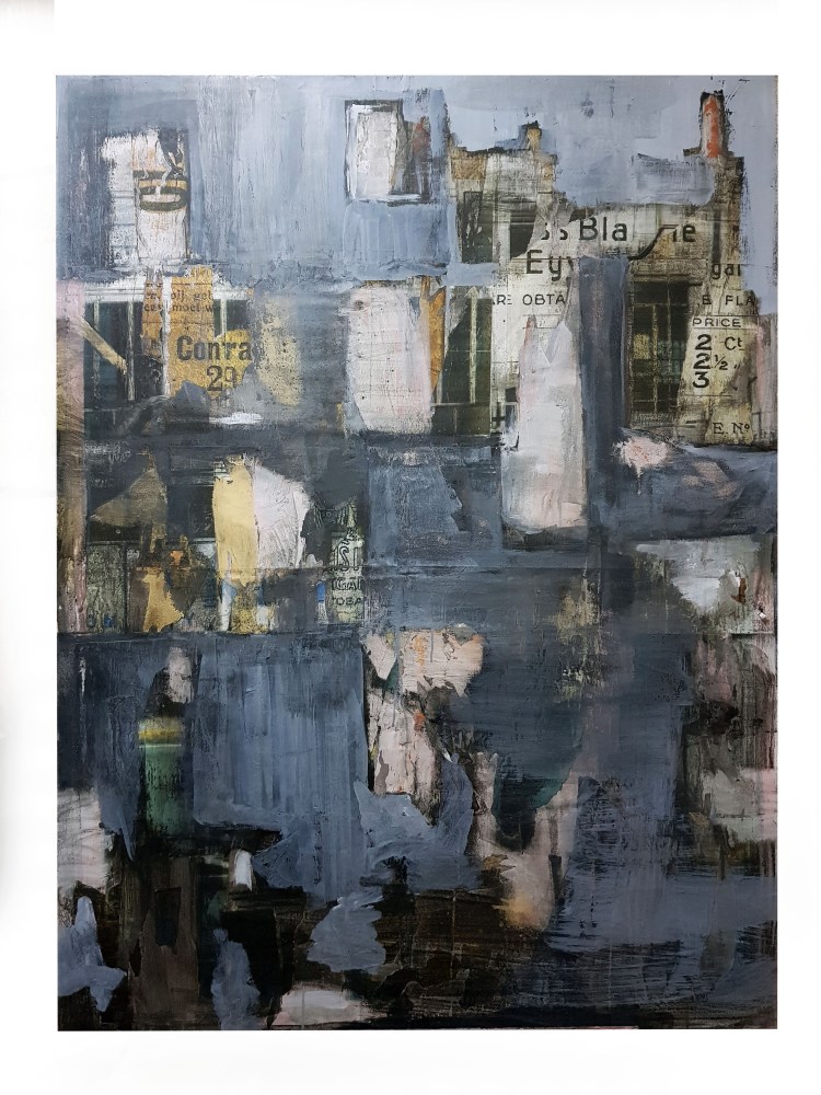 Rosa Luxemburg Straße oil and acrylic on canvas 60 x 48 in 2018.jpg