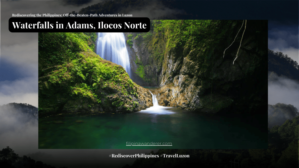 Waterfalls in Adams, Ilocos Norte